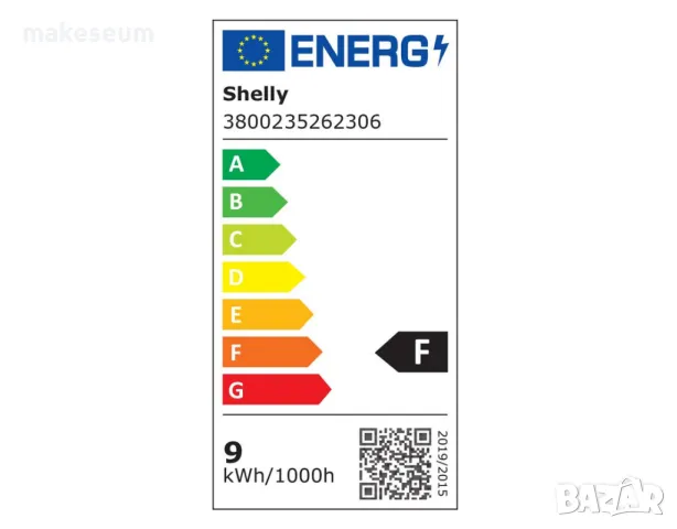 Shelly Duo RGBW – смарт LED Крушка димируема , снимка 4 - Лед осветление - 48661033