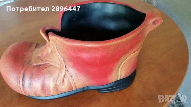 Керамична кашпа-за цвете, декорация Намалена!, снимка 6 - Вази - 34179861