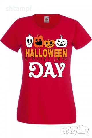 Дамска тениска Halloween Day,Halloween,Хелоуин,Празник,Забавление,Изненада,Обичаи,, снимка 3 - Тениски - 38137732