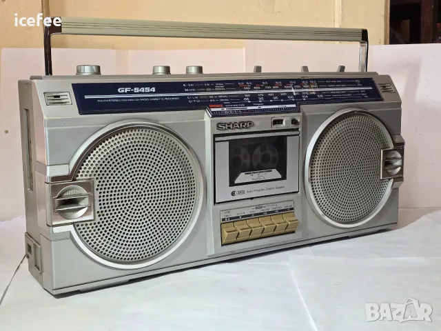 Sharp GF-5454 радиокасетофон, снимка 3 - Радиокасетофони, транзистори - 56243204