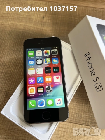iPhone 5S, 16GB, Space Gray, снимка 6 - Apple iPhone - 56245534