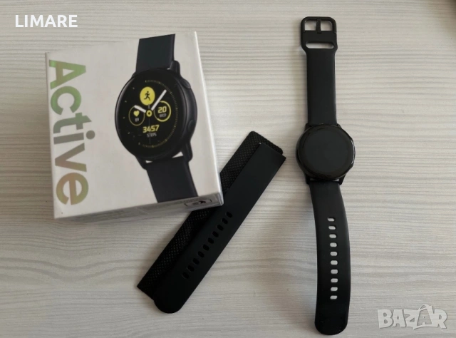 Часовник Smartwatch Samsung Galaxy Watch Active, Black