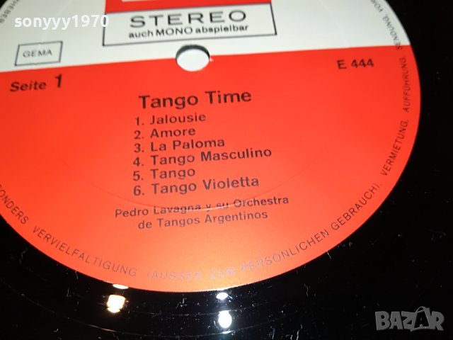 TANGO TIME-MADE IN GERMANY 2605222122, снимка 8 - Грамофонни плочи - 36886748