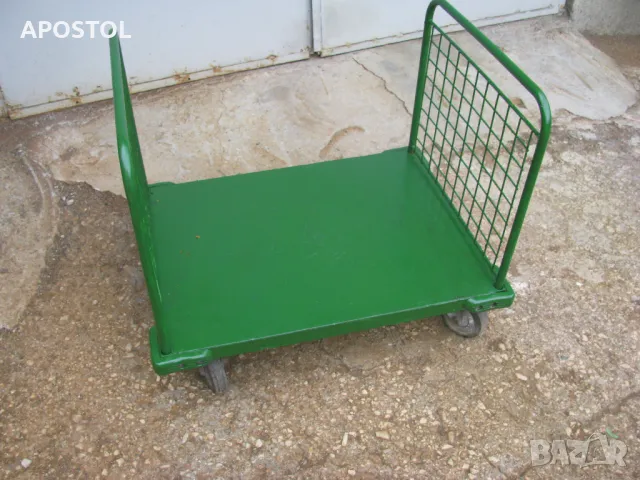 количка с платформа 