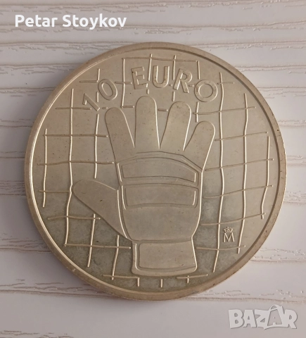 Сребърна монета., снимка 3 - Нумизматика и бонистика - 52934045