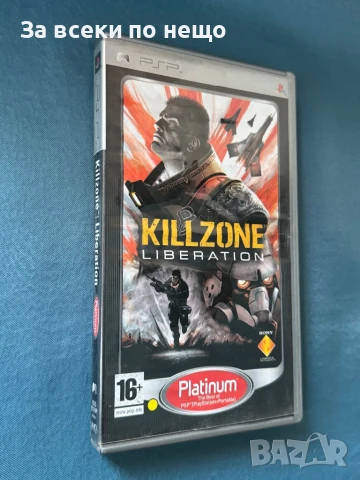 Оригинална Игра Killzone Liberation, за PSP, снимка 2 - PlayStation конзоли - 50994828