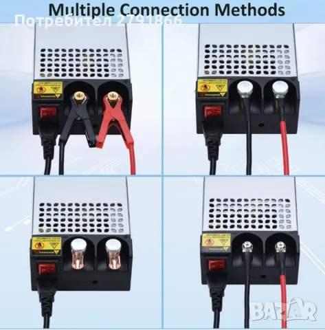 DC 12V 1000W Захранване SMPS 110V/220V AC към 12V DC Макс. 83.4A 1000W Преобразувател, снимка 4 - Друга електроника - 48776353