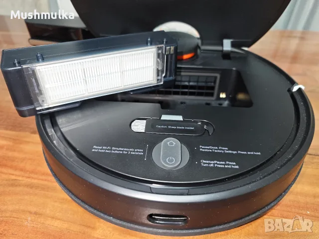 Прахосмукачка робот Xiaomi Mi Robot Vacuum-Mop P (Black) – НОВА / Разопакована само за тест , снимка 5 - Прахосмукачки - 56152902
