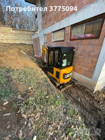 Услуги с мини верижен багер с кофи 30см. 45см. 100см., снимка 4 - Други ремонти - 49317384