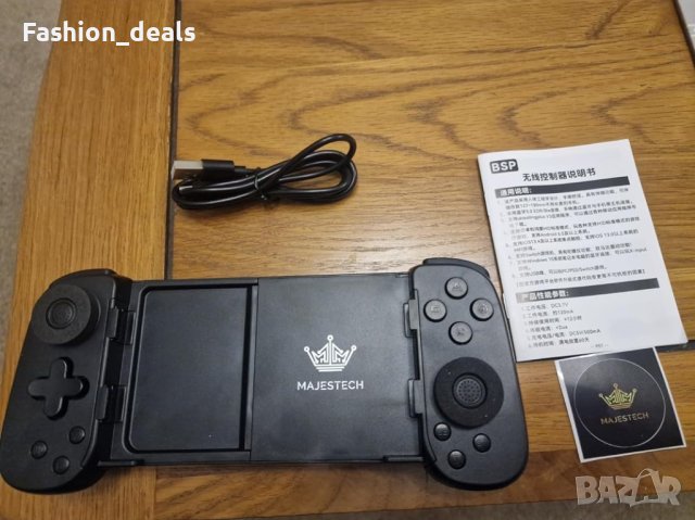 Нов Мобилен Гейм Контролер 2023 За игри iPhone и Android Bluetooth, снимка 9 - Друга електроника - 42716699