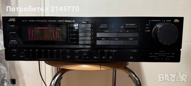 Усилвател JVC AX-70, снимка 11 - Ресийвъри, усилватели, смесителни пултове - 52132348