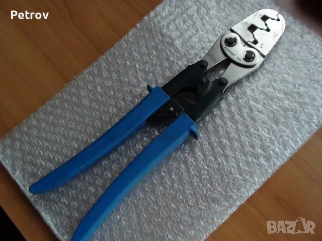 KLAUKE K28 - MADE IN GERMANY - ВИСОКОКАЧЕСТВЕННИ ПРОФЕСИОНАЛНИ Пресоващи Клещи 10 - 50 mm² -ORIGINAL, снимка 18 - Клещи - 47908692