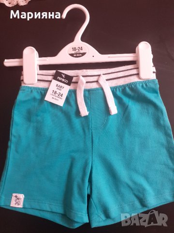 нови памучни панталони за момче 12-18мес.,и 18-24мес., снимка 3 - Панталони и долнища за бебе - 30035172