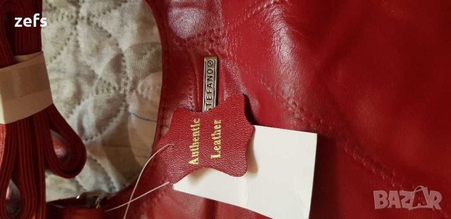 Оригинална дамска чанта Stefano collection, снимка 3 - Чанти - 30550061