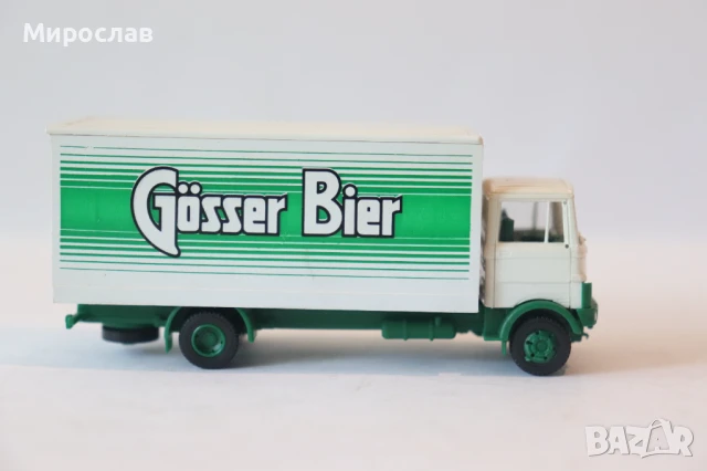 PRALINE 1:87 H0 MERCEDES ФУРГОН КАМИОН МОДЕЛ, снимка 4 - Колекции - 50496427