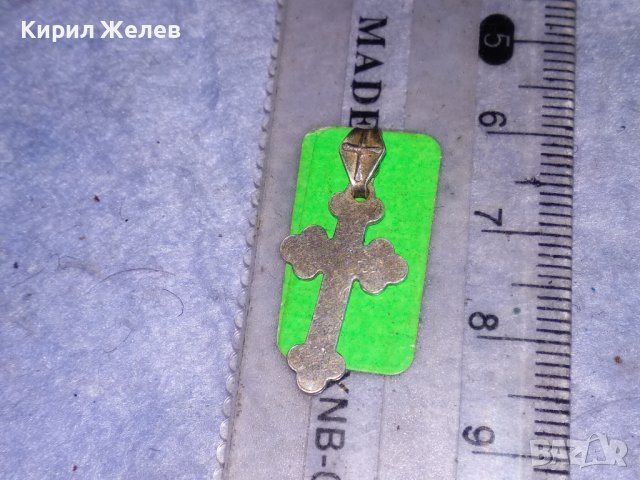 КРАСИВО СРЕБЪРНО НАГРЪДНО КРЪСТЧЕ МАРКОВО СРЕБРО 925 ПРОБА 29272, снимка 4 - Колиета, медальони, синджири - 40500242