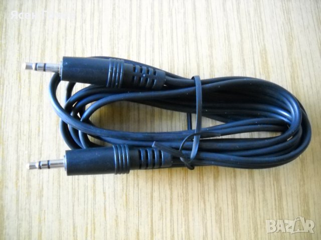 Продавам нов стерео аудио кабел: жак – жак = 3,5 мм , снимка 3 - Други - 36586894