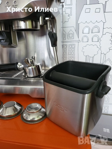 Еспресо машина SAGE Barista Express Кафемашина с кафемелачка, снимка 4 - Кафемашини - 52717370