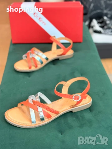 Дамски сандали Kickers естествена кожа  75 лв., снимка 2 - Сандали - 51376794