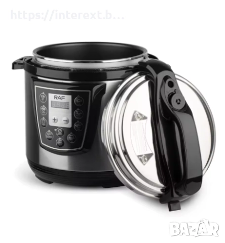  МултиКукър Под Налягане RAF 6 Литра, снимка 3 - Други стоки за дома - 51975687