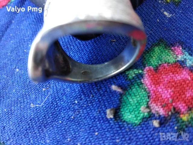 Сребърен пръстен, снимка 2 - Пръстени - 52154436