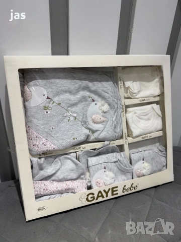 Комплект за изписване от 10 части 0-3мес, снимка 3 - Комплекти за бебе - 53883221