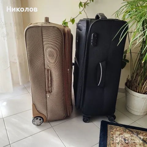 Куфар " олекотен 3,5кг" "ALAIN DELON" 70/48/25см "35€!"Куфар ESTIL 70/47/25см"15€"!+Доставка!, снимка 4 - Куфари - 55866079
