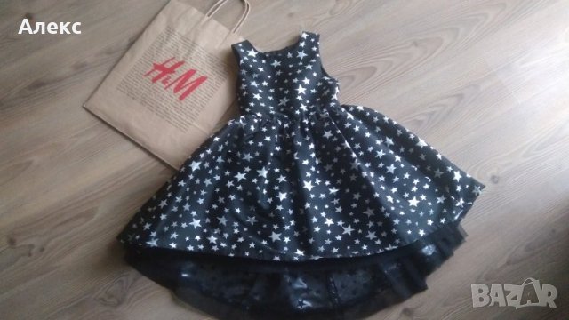 H&M - детска рокля 5-6г, снимка 5 - Детски рокли и поли - 42516553