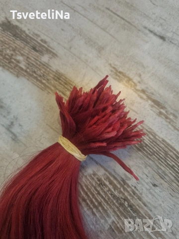 Кератинови кичури, Естествена коса, снимка 2 - Аксесоари за коса - 53309806