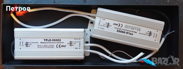 2 бр Водоустойчиви електронни LED драйвери TPLE-06002, снимка 3 - Друга електроника - 53353209