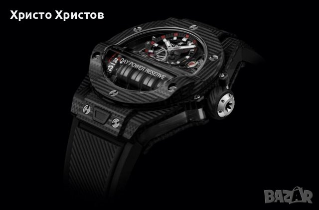 Мъжки луксозен часовник Hublot MP-11 Power Reserve 14 days 3D Carbon , снимка 2 - Мъжки - 36619549