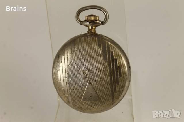 AURORE Стар Швейцарски Джобен Часовник , снимка 3 - Антикварни и старинни предмети - 51772944