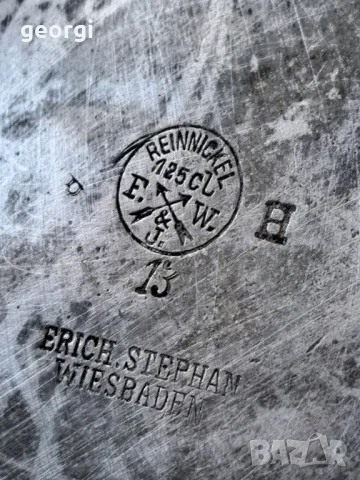 стар метален чайник антика  19/3, снимка 7 - Антикварни и старинни предмети - 49124321