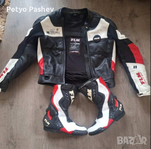 Мото яке с ботуши