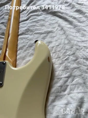 American Standard Stratocaster Olympic White (2010), снимка 7 - Китари - 56017274