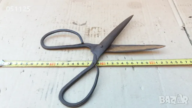 масивна кована възрожденска ножица , снимка 9 - Антикварни и старинни предмети - 47906827