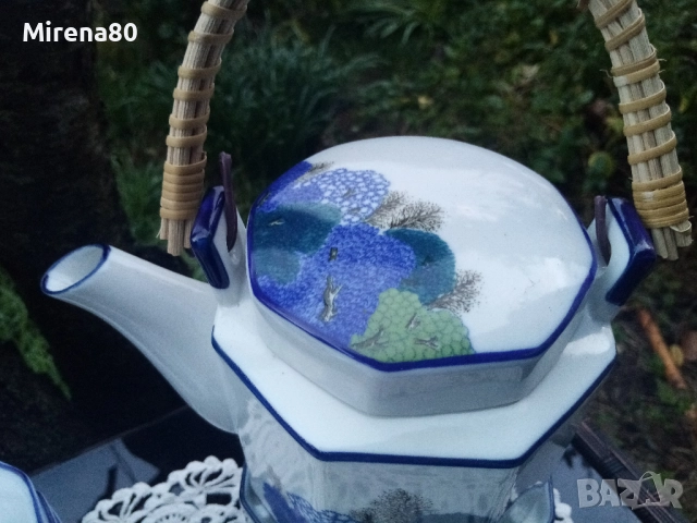 Винтидж сервиз в азиатски стил - 22 части !, снимка 8 - Сервизи - 52515008