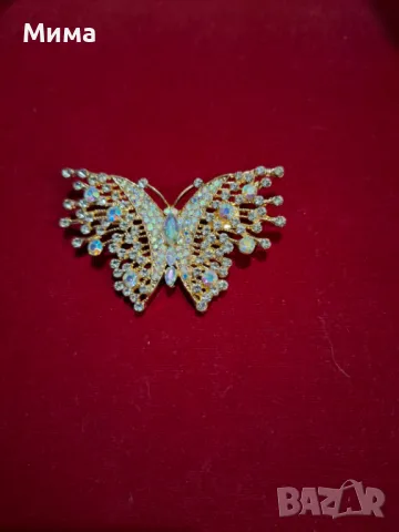 Брошки пеперуди различни модели, снимка 8 - Други - 48436145