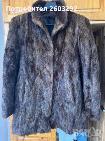 Палто от естествен косъм