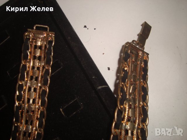 КРАСИВ МЕСИНГОВ ГЕРДАН ОГЪРЛИЦА ВИНТИДЖ СТИЛ 81133, снимка 9 - Колиета, медальони, синджири - 30711703