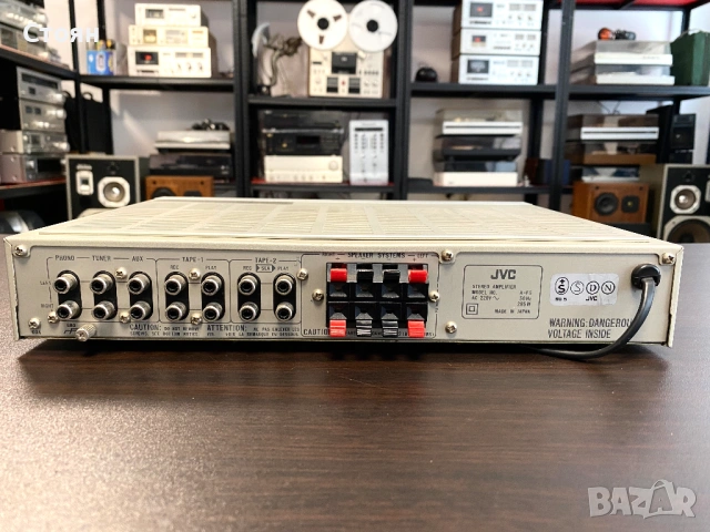 Транзисторен усилвател JVC, снимка 7 - Ресийвъри, усилватели, смесителни пултове - 54055363