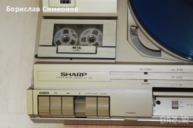 SHARP SG-170H, снимка 3 - Ресийвъри, усилватели, смесителни пултове - 51748909