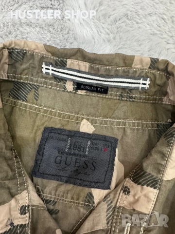 Мъжка риза GUESS. Размер L, снимка 4 - Ризи - 54082865
