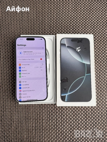 100% 256•iPhone 16 Pro max*ЛИЗИНГ 72лв/м айфон 16 про макс 256, снимка 9 - Apple iPhone - 51543380