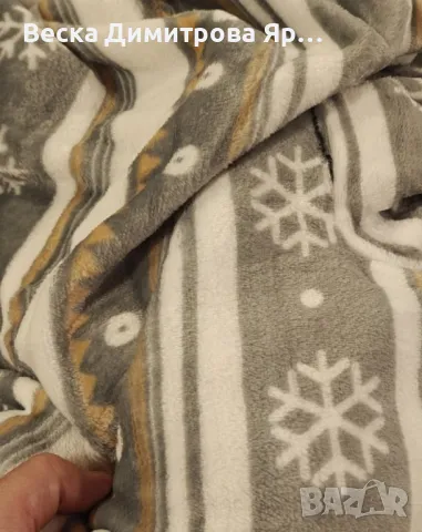 Плюшено одеяло с ръкави XXL – 145 х 195 см, снимка 7 - Други - 50395962