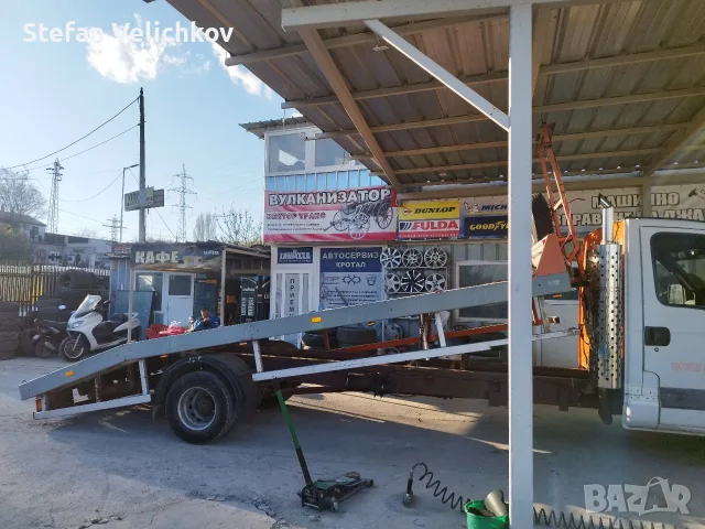 пътна помощ 5.50м 65ц15подсилена,лебедка, снимка 4 - Бусове и автобуси - 55906325