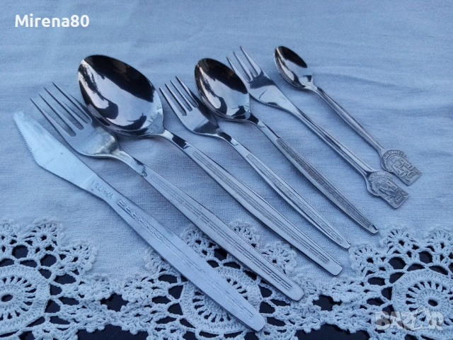 Комплект прибори ТЕРНА - В. Търново - 79 части - нови ! , снимка 11 - Прибори за хранене, готвене и сервиране - 54161440