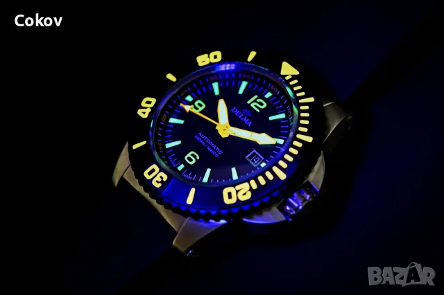 Delma Blue Shark IV LE Black Automatic 5000m/16’400ft Diver