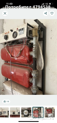 Електрически котел за парно 18 kW – 380V, с помпа DAB, снимка 2 - ВИК - 54171533