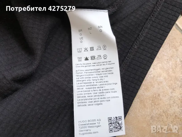 BOSS Long-sleeved polo t-shirt L, снимка 9 - Тениски - 49514372